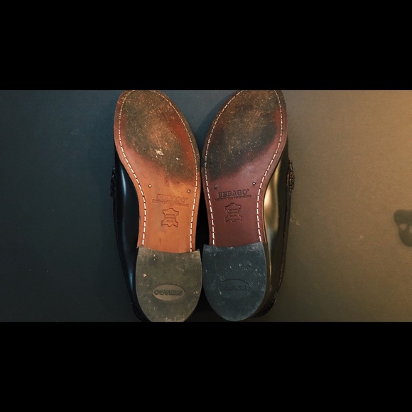 Sebago Black Penny Loafers in Size 10.5 - Picture 2 of 8
